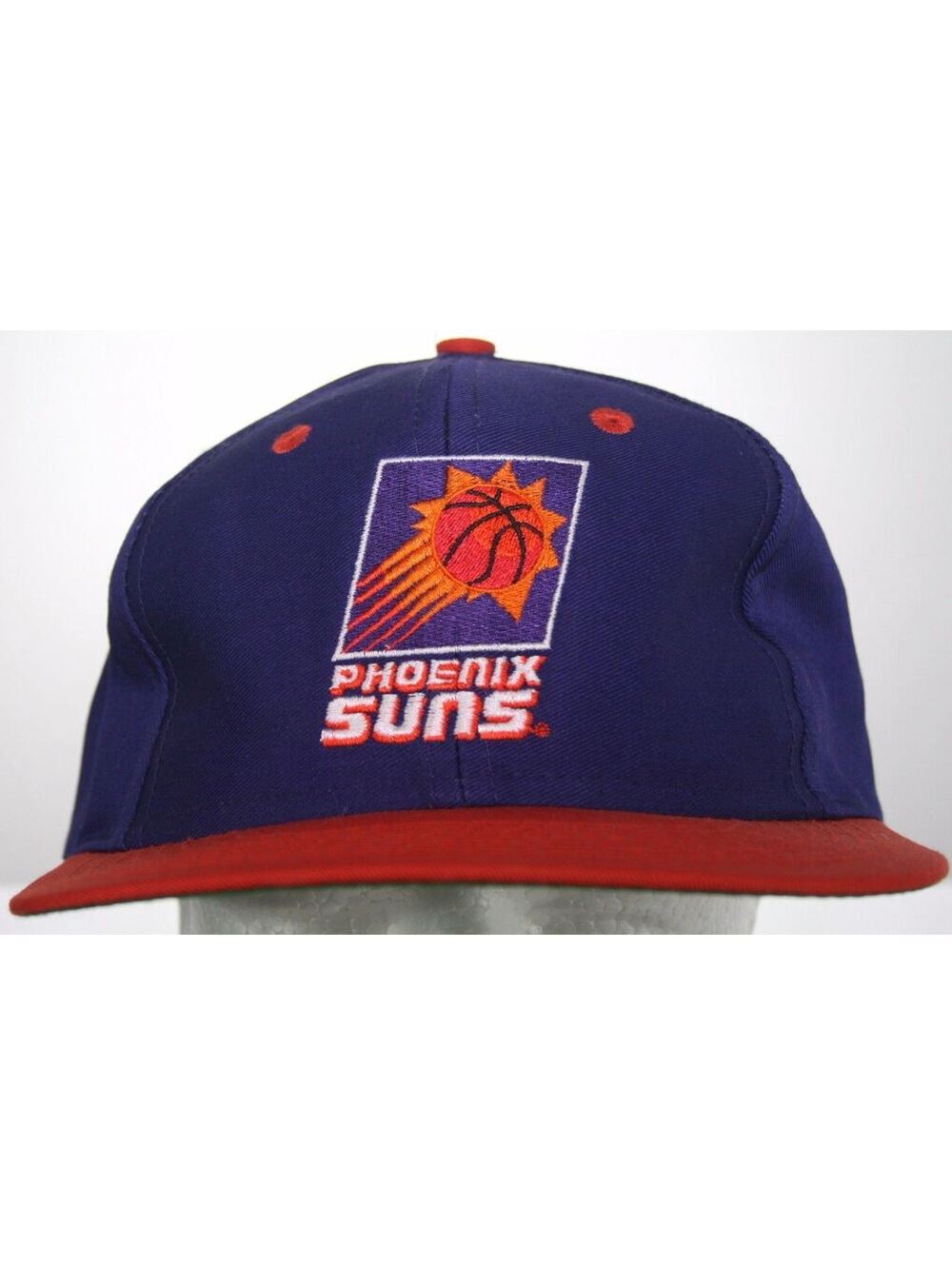 New Vintage Phoenix Suns Logo 7 Snapback Cap Hat 1990s Deadstock NBA Basketball